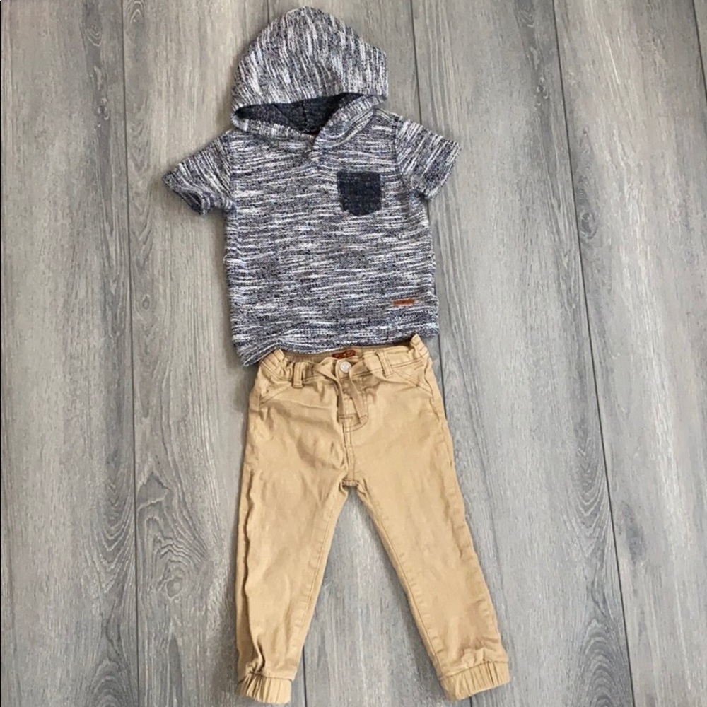 7 For All Man Kind Shirt & Pant Set